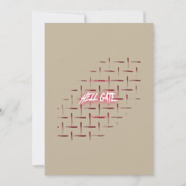 Streetwear Brand Identity | Grunge Fashion Logo Einladung