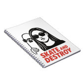 Streetwear mit Freiheit und Rand. Notizblock (Rechte Seite)