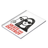 Streetwear mit Freiheit und Rand. Notizblock (Linke Seite)