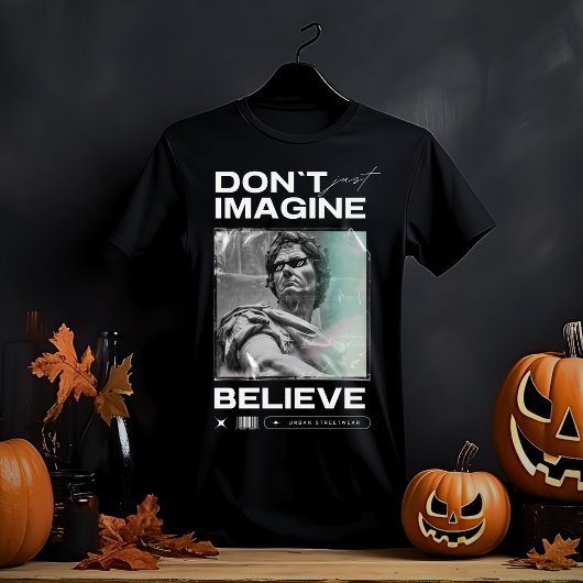 Streetwear Statue Mythology Unlocks" T-Shirt