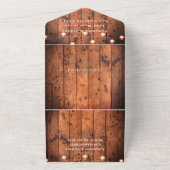 Streichelleuchten Stall Rustikales Land All In One Einladung (Außenbereich)