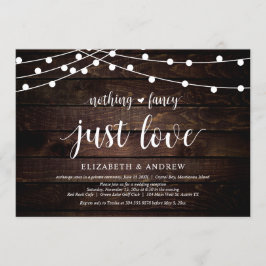 Streichelleuchter, Holz, Hochzeitsplatz Party Einladung