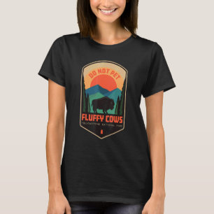 Streicheln Sie nicht flauschige Kühe T-Shirt