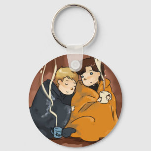 Streichelnde Schokolade Schlüsselanhänger