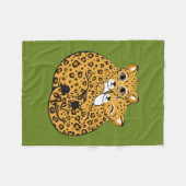 Streichelnkunst Amur-Leopard-CUBs Fleecedecke (Vorderseite (Horizontal))