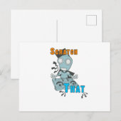Streichen Sie Das Postkarte (Vorne/Hinten)