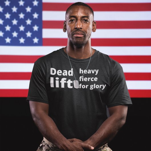 Streichen Sie heftig um Ruhm. Funny Gym T - Shirt