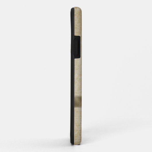 Streichholz auf Damast Case-Mate iPhone Hülle (Hinten/Rechts)