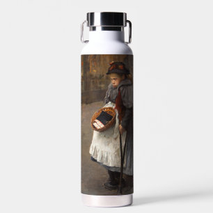 Streichholz-Mädchen Arme Straßenkind Urbanes Elend Trinkflasche