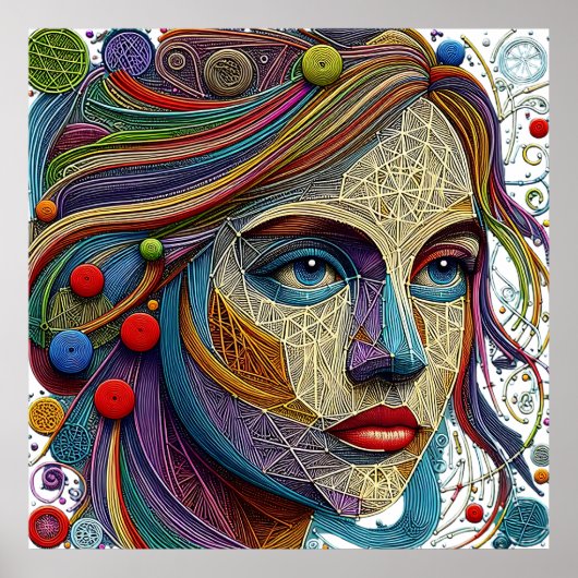 Streichkunst Poster (Vorne)