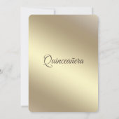 Streichlampen Goldrot Glitzer Einladung (Rückseite)