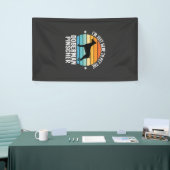 Streichle den Dobermann Pinscher Retro Banner (Messeveranstaltung)
