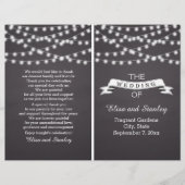 Streichleuchten auf der gefalteten Tafel (Vorderseite)