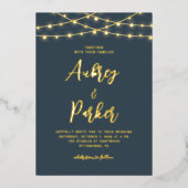 Streichlichtblende - Einladung zum Hochzeitsfeiern (Vorderseite)