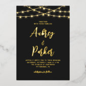 Streichlichtblende - Einladung zum Hochzeitsfeiern (Vorderseite)