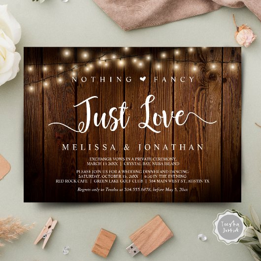 Streichlichter, Entfaltung, nichts Extravagantes,  Einladung