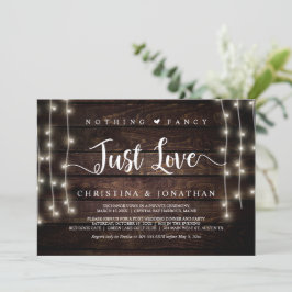 Streichlichter, Entfaltung, nichts Extravagantes,  Einladung