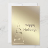 Streichlichter funkeln rote Feier für Geschäftsrei Einladung (Rückseite)