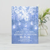 Streichlichter funkelnd Maurerkrüge laden zur Hoch Einladung (Stehend Vorderseite)