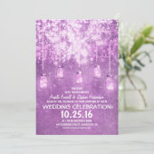 Streichlichter funkelnd Maurerkrüge laden zur Hoch Einladung (Stehend Vorderseite)