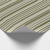 Streichpapier für das benutzerdefinierte Ölgrün Geschenkpapier (Ecke)