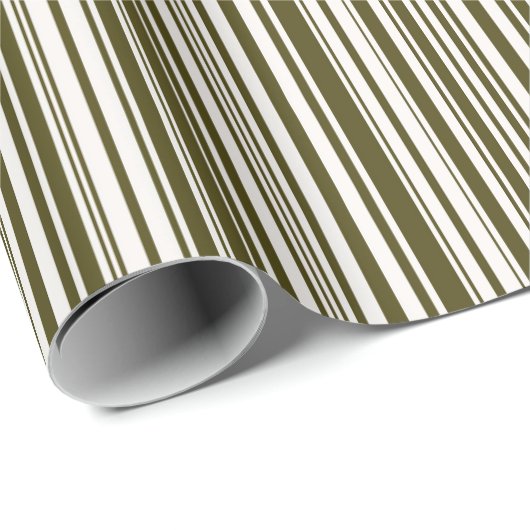 Streichpapier für das benutzerdefinierte Ölgrün Geschenkpapier (Rolleneckpunkt)