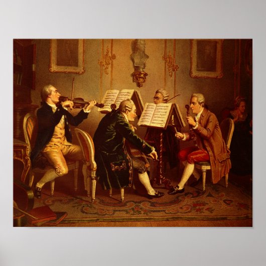 Streichquartett Poster (Vorne)