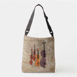Streichquartett Tragetaschen Mit Langen Trägern