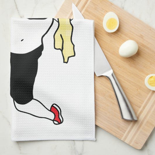 Streichreinigung Geschirrtuch (Viertel Falte)