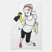 Streichreinigung Geschirrtuch (Vertikal)