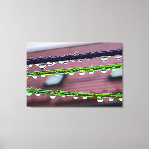 Streichseile Leinwanddruck