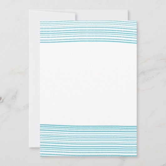 Streifen001 - Leerkarte mit/einfachen Streifen (bl Ankündigung (Vorderseite)