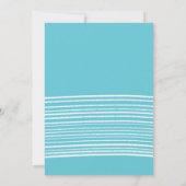 Streifen001 - Leerkarte mit/einfachen Streifen (bl Ankündigung (Rückseite)