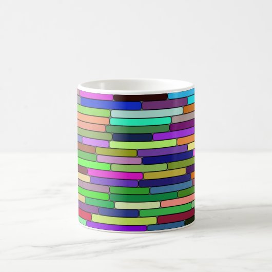 Streifen 11oz Tasse (Mittel)