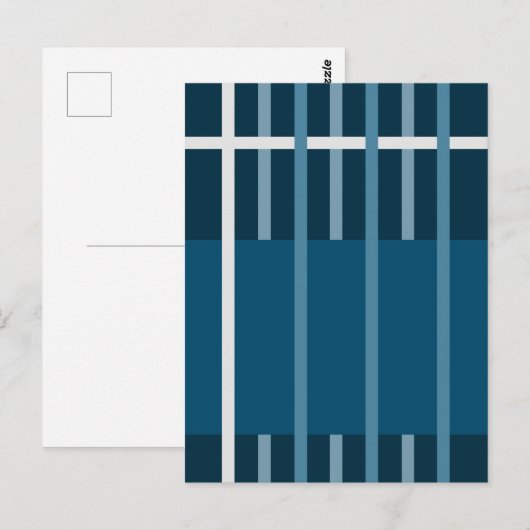 Streifen 1 postkarte (Vorne/Hinten)