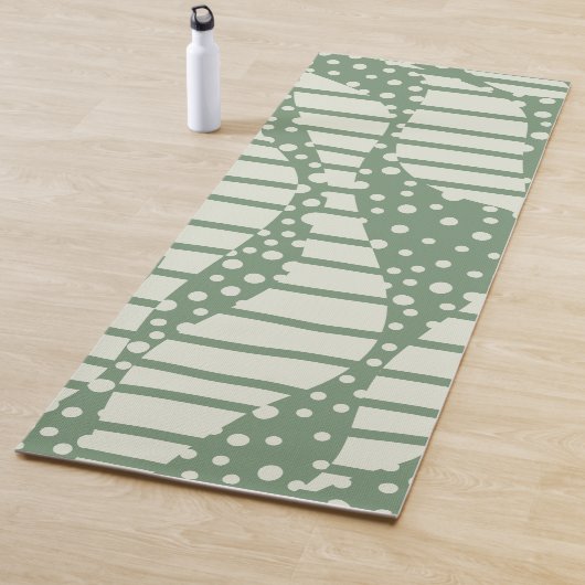 Streifen 2 - Grün Yogamatte (Beispiel)