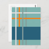 Streifen 2 postkarte (Vorne/Hinten)