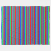 Streifen 3 Neg Ändern der Farbe Fleecedecke (Vorderseite (Horizontal))