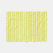 Streifen Aquarellkunst Fleecedecke (Vorderseite (Horizontal))