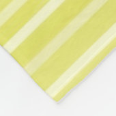 Streifen Aquarellkunst Fleecedecke (Ecke)