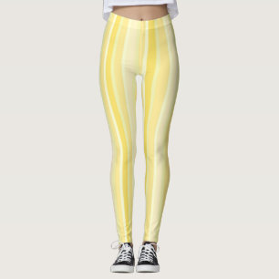 Streifen Aquarellkunst Leggings