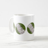 Streifen auf Gras Kaffeetasse (Vorderseite Links)
