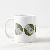 Streifen auf Gras Kaffeetasse (Links)