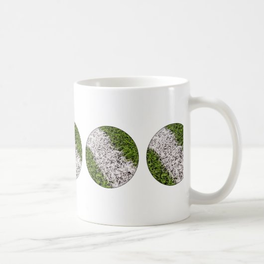 Streifen auf Gras Kaffeetasse (Rechts)