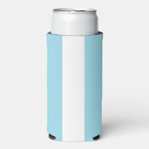 Streifen aus blass-weißen Linien Selters Dosenkühler