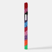 Streifen aus gegossenen Garnen iPhone Hülle (Rechte Seite)