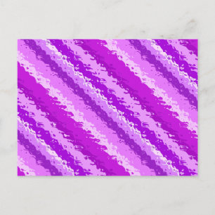 Streifen aus Glas - Amethyst-Farbtöne lila Postkarte