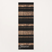 Streifen aus Glitzer Yogamatte (Vorderseite)