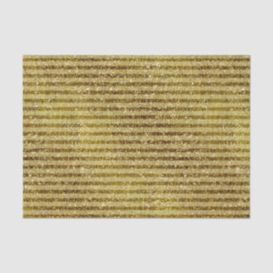 Streifen aus Gold Glitzer Seidenpapier