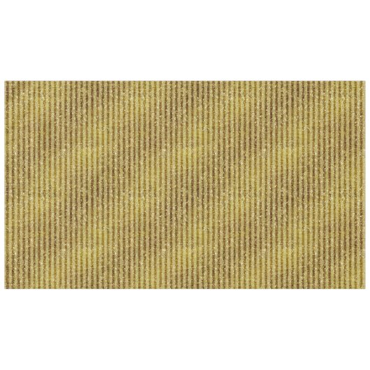 Streifen aus Gold Glitzer Tischdecke (Vorderseite (Horizontal))